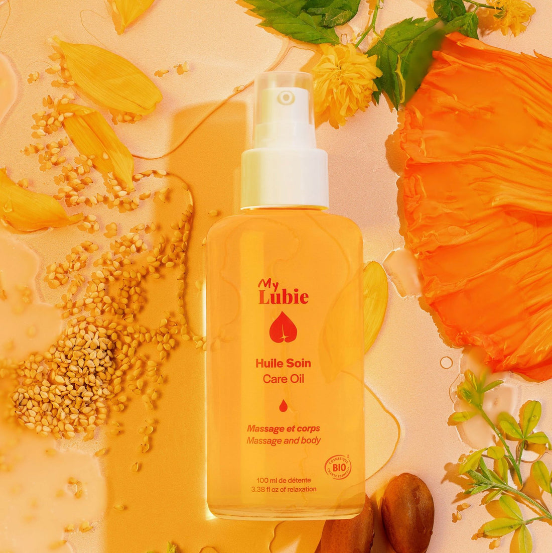 Huile de massage et soin pour le corps