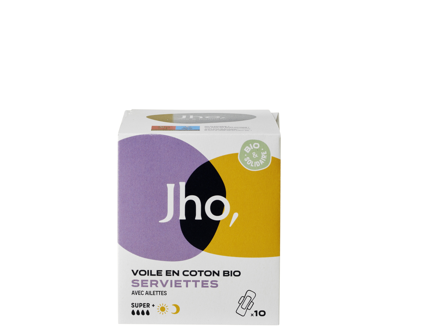 Serviettes hygiéniques en coton bio