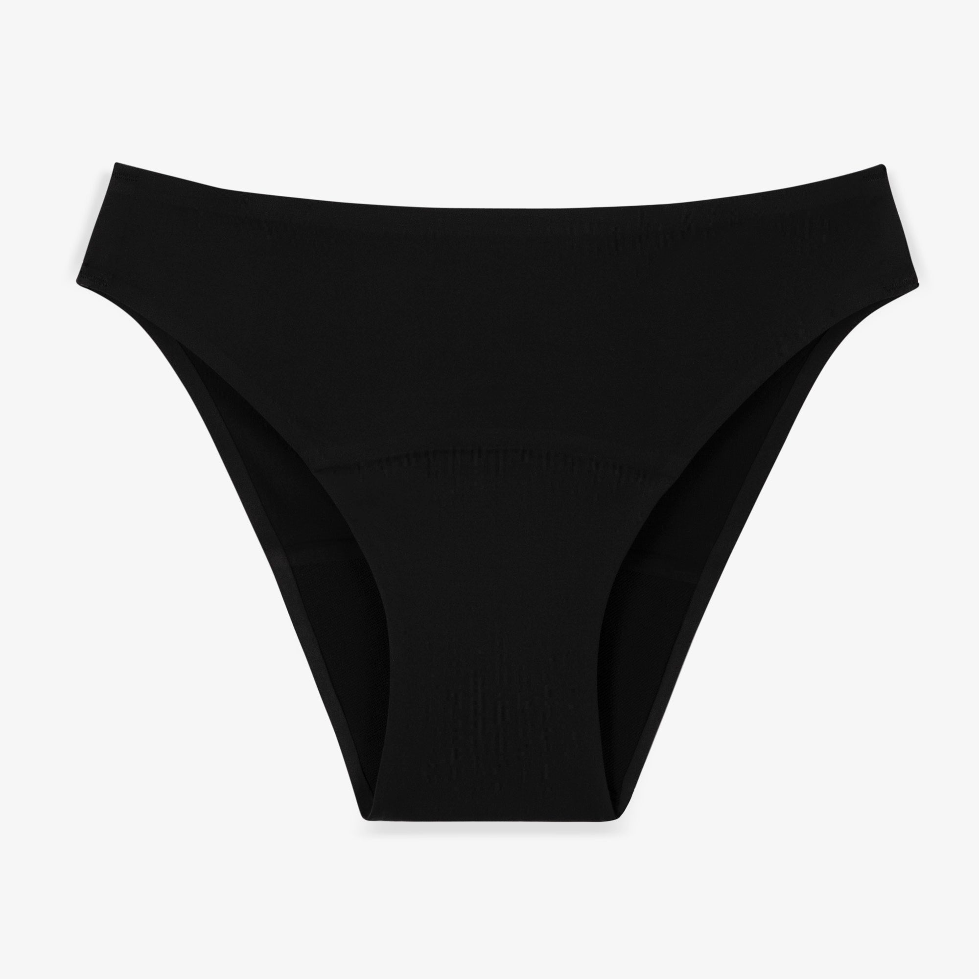 Culotte menstruelle noire pour ados - Flux moyen