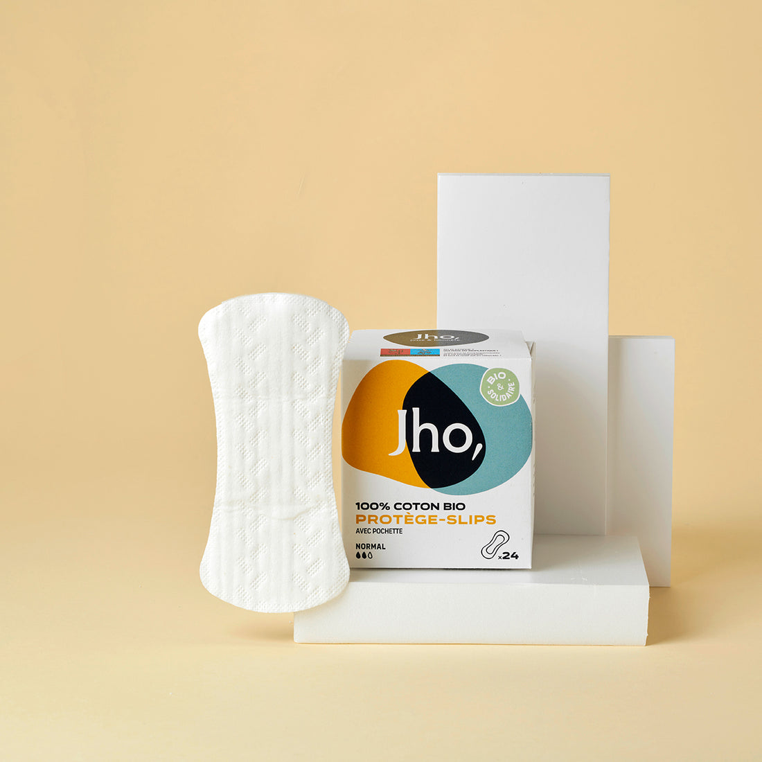 Protège-slips en coton bio Jho